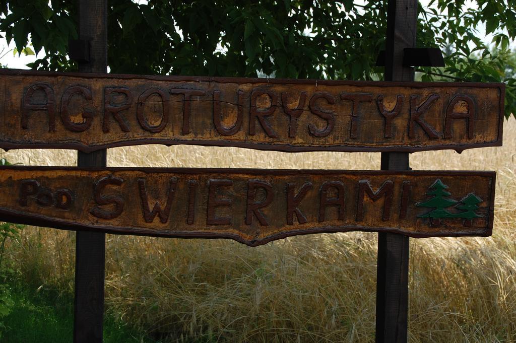 Nadrybie Agroturystyka Pod Swierkami מראה חיצוני תמונה